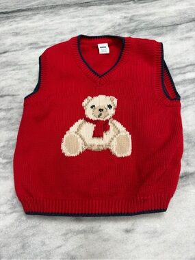 Holiday Janie and jack boys size 18-24 months sweater vest